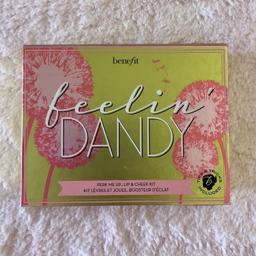*UNOPENED* Feelin’ Dandy Benefit Lip and Cheek Kit